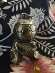 Briquet de Table ancien thème Foot-Ball 