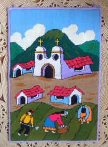 Tapisserie murale (Amérique du sud)