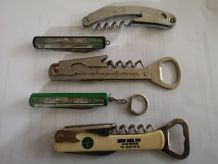 LOT 5 canifs couteaux dont bistrot pubs 