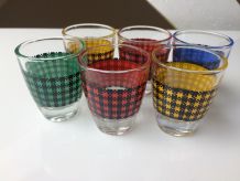 Verres à liqueur vintage 