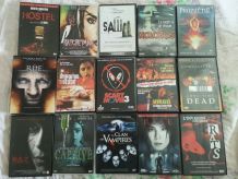 LOT de 15 DVD Films d'Horreur dont rares