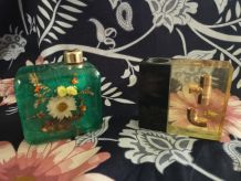 lot de 2 porte- briquets inclusion RARES  