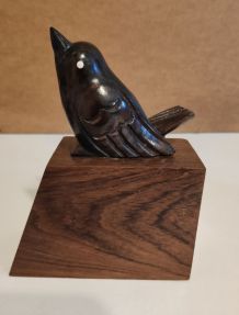 serre-livres oiseaux art-déco