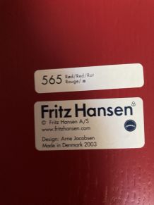 Chaises Fourmi par Arne Jacobsen pour Fritz Hantsen 2003
