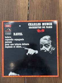 Vinyle vintage Charles Munch (orchestre de Paris) - Ravel