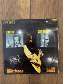 Vinyle vintage Bande Originale du film Sacco e Vanzetti