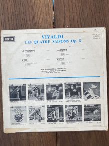Vinyle vintage Vivaldi - Les quatre saisons