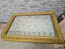 grand miroir louis philippe dore 103x74 d autre  photos disp