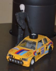 BURAGO PEUGEOT 205 TURBO DAKAR 1/24