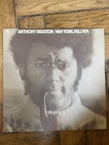 Vinyle vintage Anthony Braxton - New York, Fall 1974