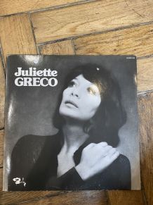 Vinyle vintage double disque Juliette Greco 