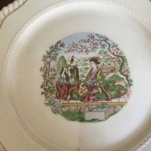 Service à gâteau porcelaine, 12 couverts 