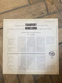 Vinyle vintage Mendelssohn et Tchaikovsky 