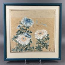 Estampe époque Quing  