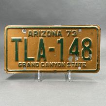 Plaque d'immatriculation USA Arizona