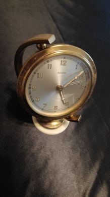 réveil ancien Bayard style mappemonde