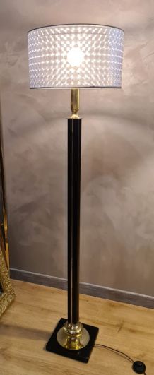 lampadaire moderniste 1970   style de luxe  black et doré 38