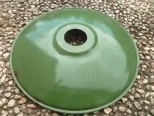 suspension en tole emaillée, vintage