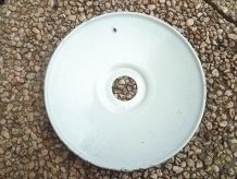 suspension en tole emaillée, vintage