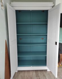 Armoire parisienne lingère bois