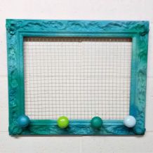 Cadre vintage, rangement à bijoux baroque