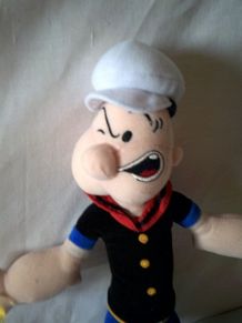 Peluche Popeye avec ventouse