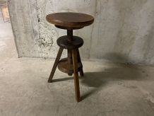 Tabouret à vis ancien