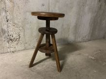 Tabouret à vis ancien