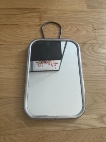 Miroir barbier vintage 10x15 cm