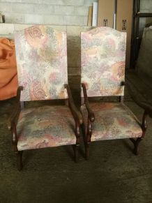 Duo de fauteuils 