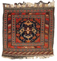 Tapis ancien Persan Malayer fait main, 1B334