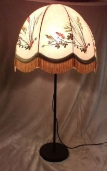 Lampe boule Herbier vintage