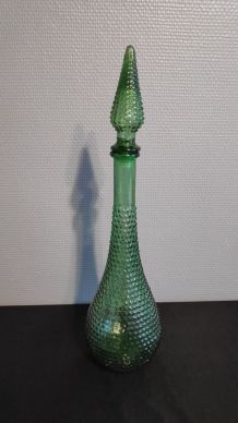 carafe italienne empoli verte avec bouchon