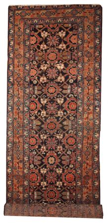 Tapis ancien Persan Hamadan fait main, 1B438