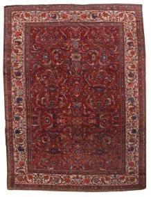 Tapis ancien Persan Sultanabad fait main, 1B458