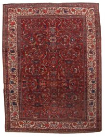 Tapis ancien Persan Sultanabad fait main, 1B458