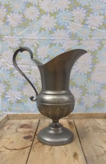 Pichet et gobelets à vin - Etains du manoir (France)