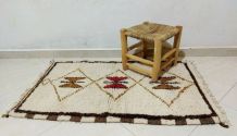 114x68cm tapis berbere marocain