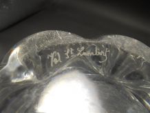 Vase en cristal signé Val St Lambert