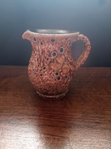 Pichet Emaux miel fait main 