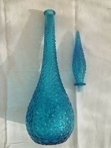 carafe  italienne bleue