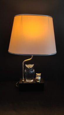 lampe 2 hiboux de la maison Le Dauphin