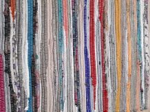 Tapis indien, tissé à la main, forme rectangulaire, Polyeste