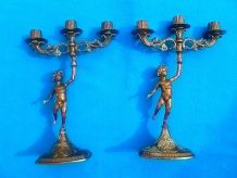 chandeliers  chérubins  ,  vintage