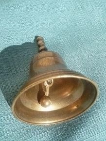 cloche  de  table  en laiton , vintage