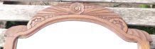 miroir art deco en bois 88x69 cm