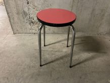 Tabouret en formica années 70