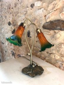 Lampe tulipe, style art nouveau