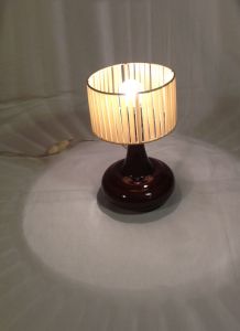 Lampe vintage céramique