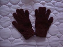 Gants FEMME  TU en laine velours